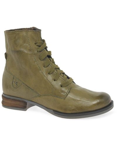 Josef Seibel Sanja 01 Ankle Boots - Green