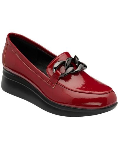 Lotus Preston Loafers - Red