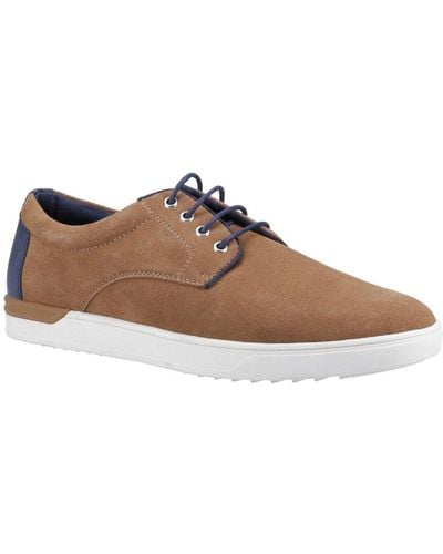 Hush Puppies Joey Lace Up Shoes - Brown