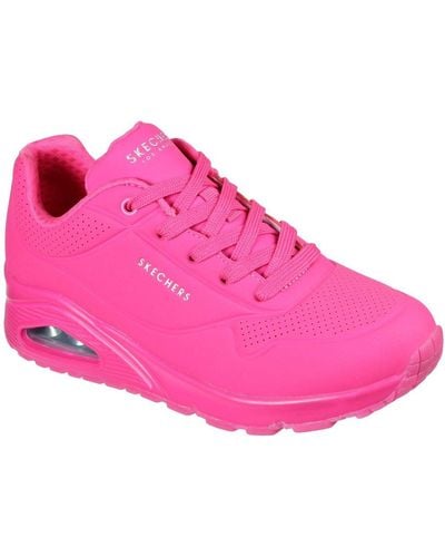 Skechers Uno - Stand On Air - Pink