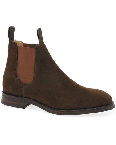 Loake Chatsworth Classic Chelsea Boots - Brown