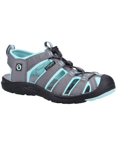 Cotswold Marshfield Recycled Sandals - Blue