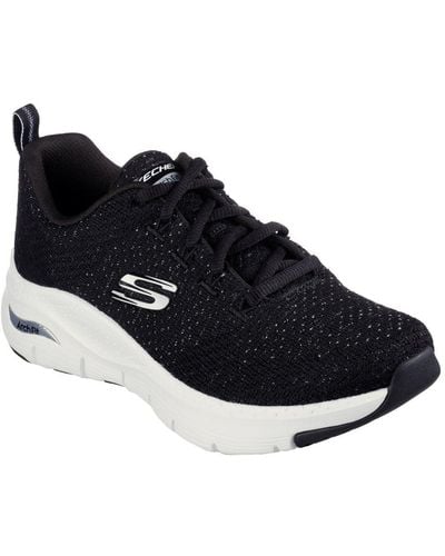 Skechers Arch Fit Glee For All Sneakers - Black