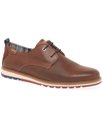 Pikolinos Berna Casual Lace Up Shoes - Brown