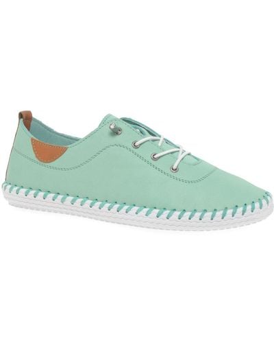 Lunar St Ives Casual Shoes - Green