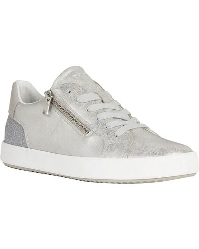 Geox D Blomiee A Trainers - Grey