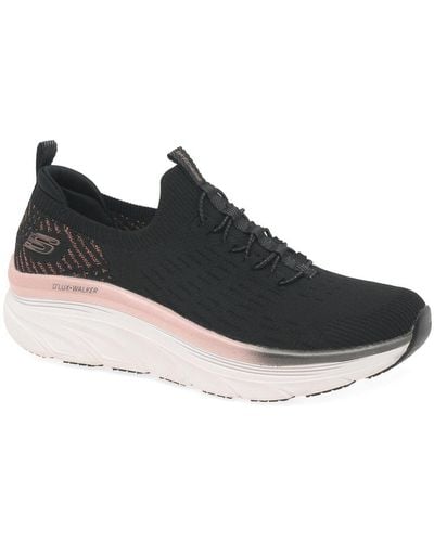 Skechers D'lux Let It Glow Sports Sneakers - Pink