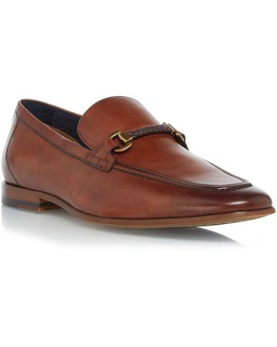 Dune Santino Loafers - Brown