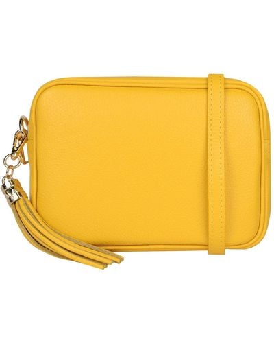 Elie Beaumont Crossbody 2 Customisable Handbag - Yellow