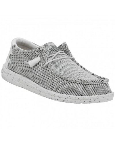 Hey Dude Wally Sox Shoes Size: 7 - Grey