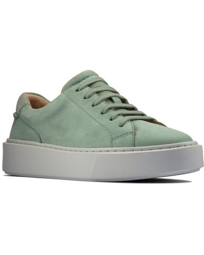 Clarks Hero Lite Lace Womens Trainers - Green