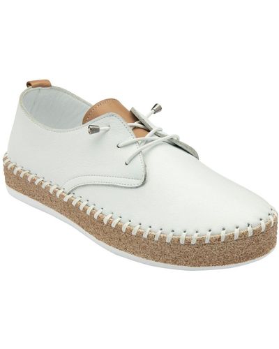 Lotus Marlie Lace Up Shoes - White