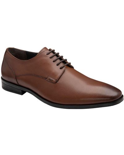 Frank Wright Griffin Derby Shoes - Natural