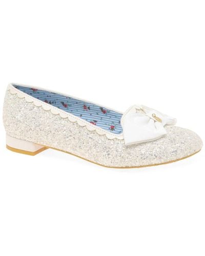 Irregular Choice Sulu Wide Fit Court Shoes - Blue