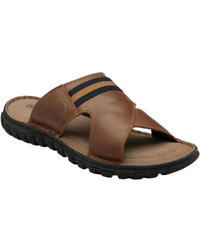 Lotus Bastion Sandals - Brown