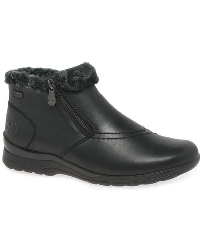 Rieker Sovereign Ankle Boots - Black