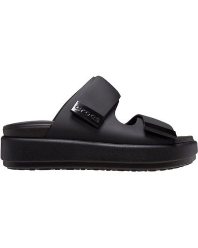 Crocs™ Brooklyn Luxe Sandals - Black