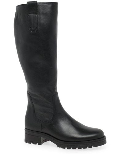 Gabor Sadberge L Long Boots - Black