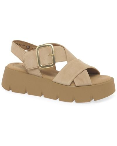 Gabor Daphne 's Sandals Size: 2.5 - Natural