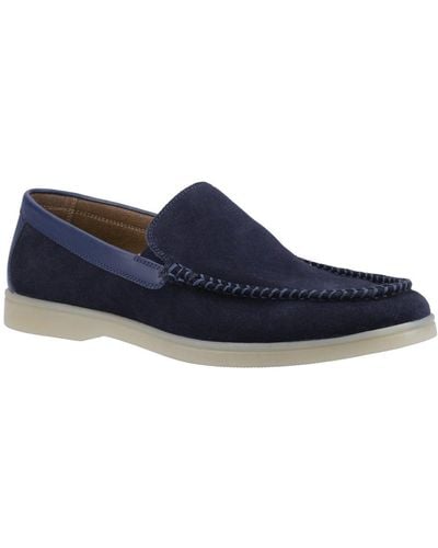 Hush Puppies Leon Slip On Shoes - Blue