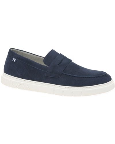 Gabor Moritz Penny Style Loafers - Blue