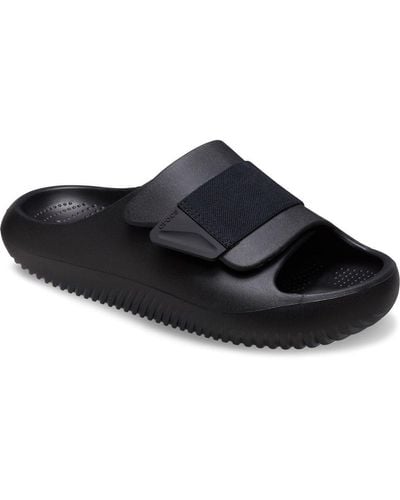Crocs™ Mellow Luxe Sandals - Black