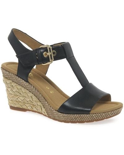 Gabor Karen Modern Sandals - Black