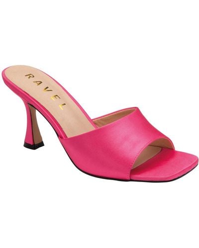 Ravel Baylin Heeled Sandals - Pink