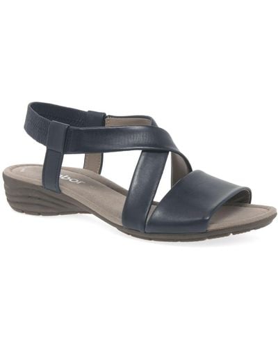 Gabor Ensign Casual Sandals - Blue