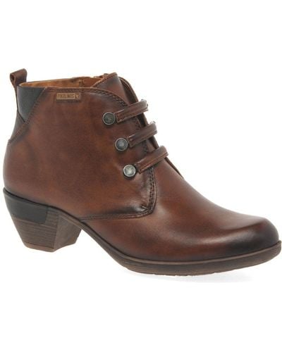 Pikolinos Rotterdam Ankle Boots - Brown