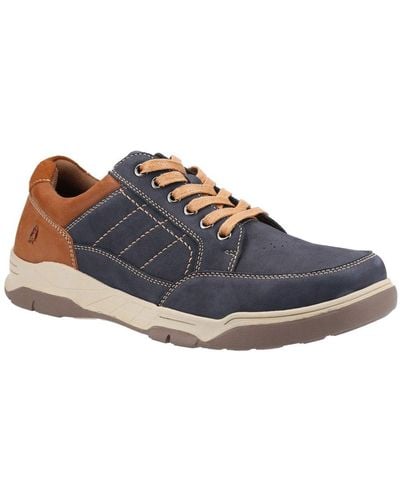 Hush Puppies Finley Lace Up Shoes - Blue