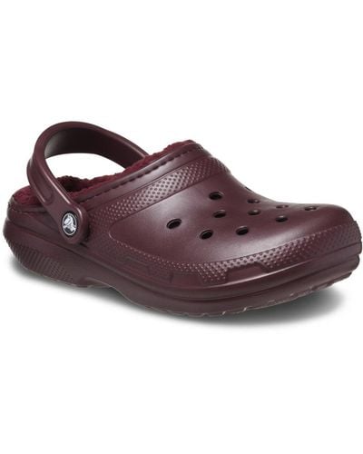 Crocs™ Classic Lined Clogs - Red