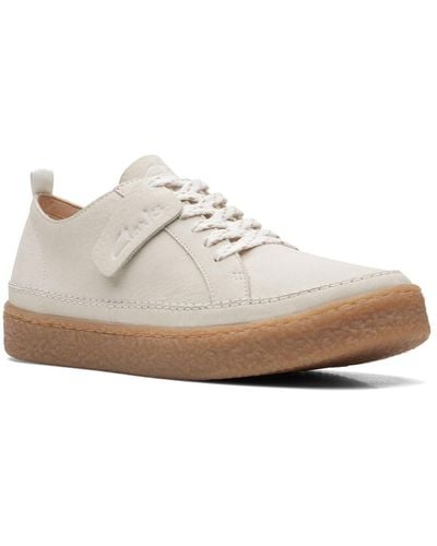 Clarks Barleigh Lace Trainers - White