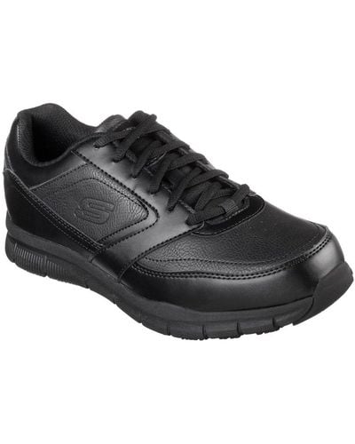 Skechers Nampa Casual Sneakers Size: 6, - Black