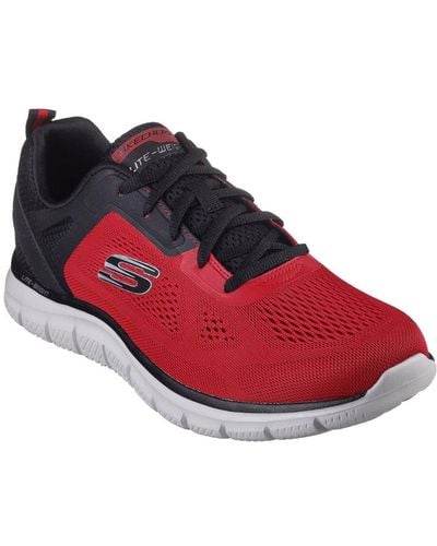 Skechers Track Broader Sneakers - Red