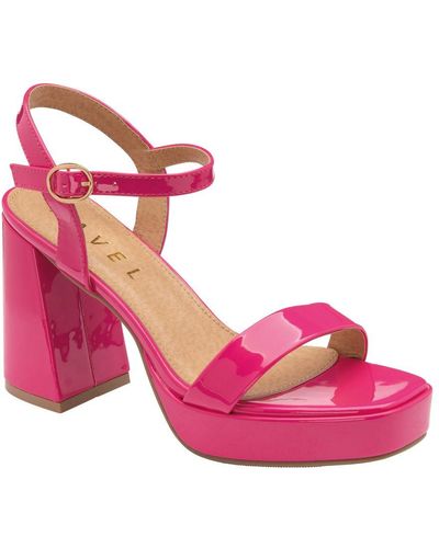 Ravel Moray Heeled Sandals Size: 3 - Pink