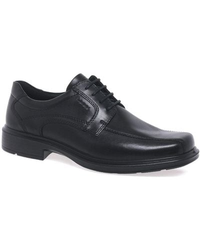 Ecco Kumula Leather Lace Up Shoes - Black