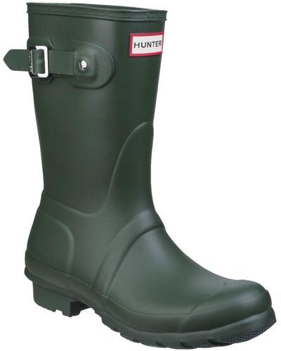 HUNTER 's Original Short Wellington Boots - Green