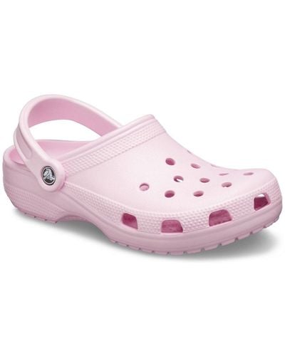 Crocs™ Platform Perforated Rubber Clogs - Pink
