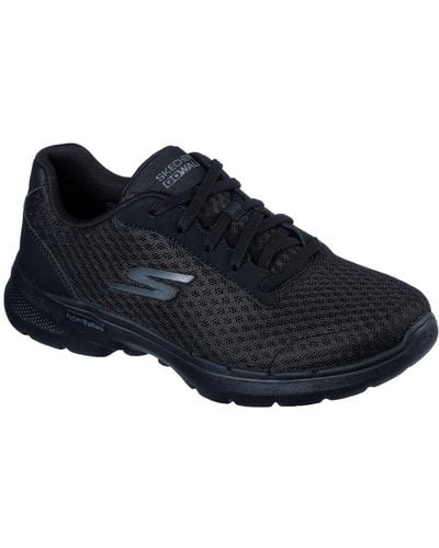 Skechers Go Walk 6 Iconic Vision Trainers - Black