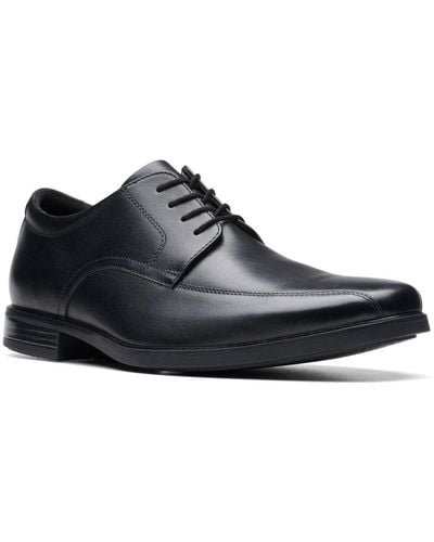 Clarks Howard Over Formal Shoes - Black