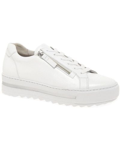 Gabor Heather Casual Trainers - White