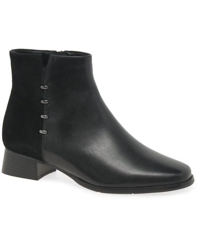Regarde Le Ciel Thea 01 Ankle Boots - Black