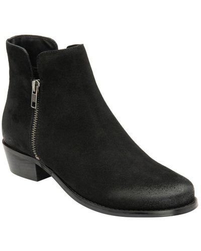 Lotus Daisy Ankle Boots - Black