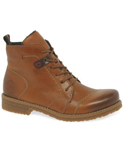 Rieker Guide Ankle Boots - Brown
