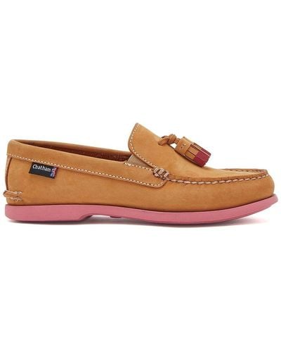 Chatham Crete G2 Boat Shoes - Pink