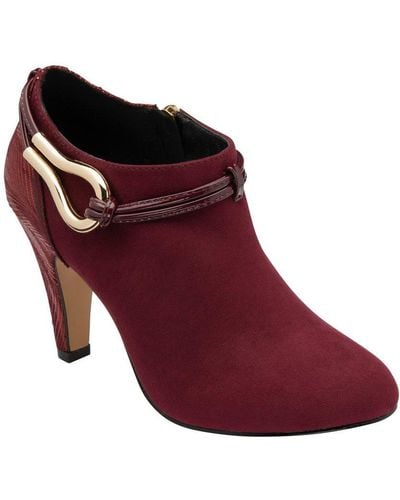 Lotus Gloria Shoe Boots - Red