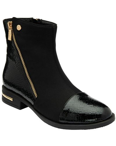 Lotus Vada Ankle Boots - Black