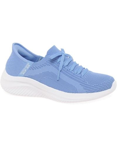Skechers Slip In Ultra Flex 3.0 Sneakers - Blue