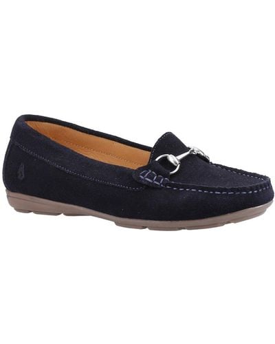 Hush Puppies Molly Snaffle Loafers - Blue